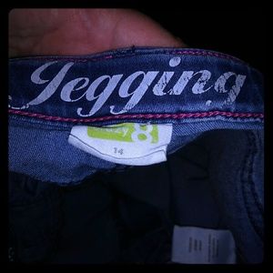 Size 14 Jegging. Jean almost brand new